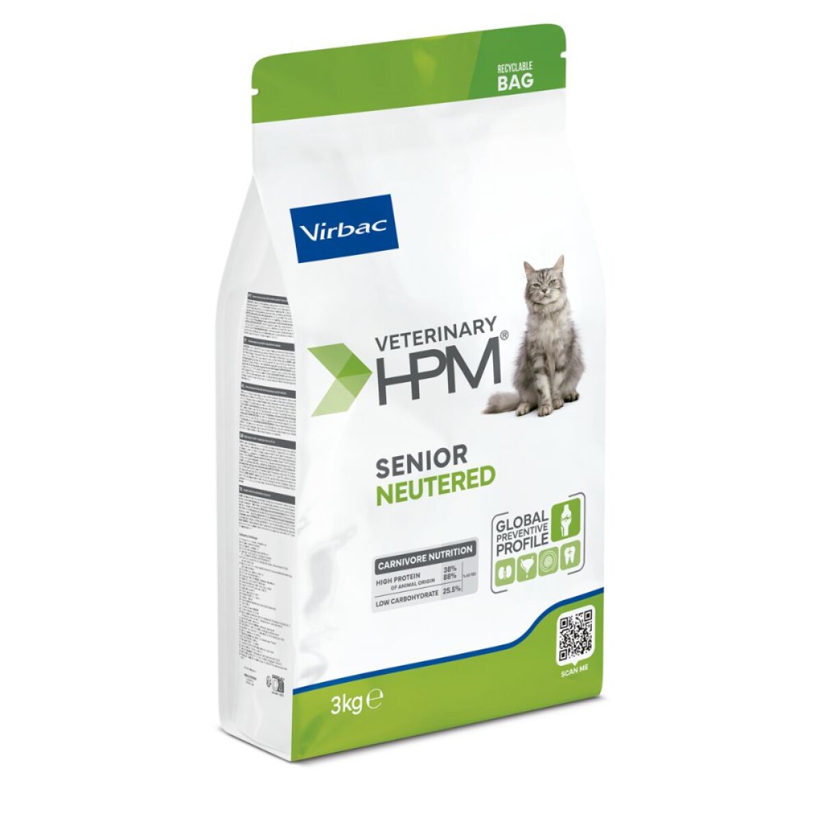 Virbac Cat Senior Neutered 3 kg 