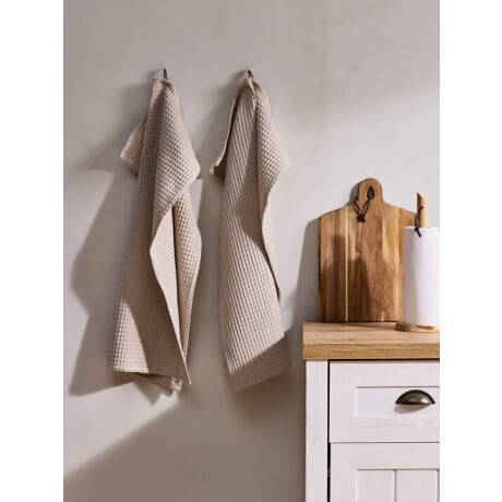 Repasador Tistel 50X70 2 Unidades Beige