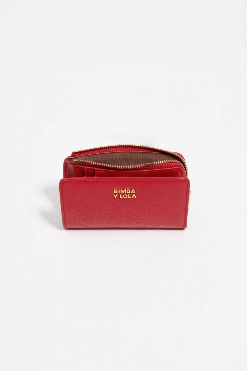 BILLETERA Rojo