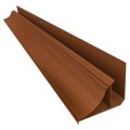 ÁNGULO PERIMETRAL PVC 6 MTS MOGNO ángulo Perimetral Pvc 6 Mts Mogno