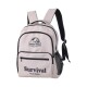 Mochila classic Jurassic World blanco