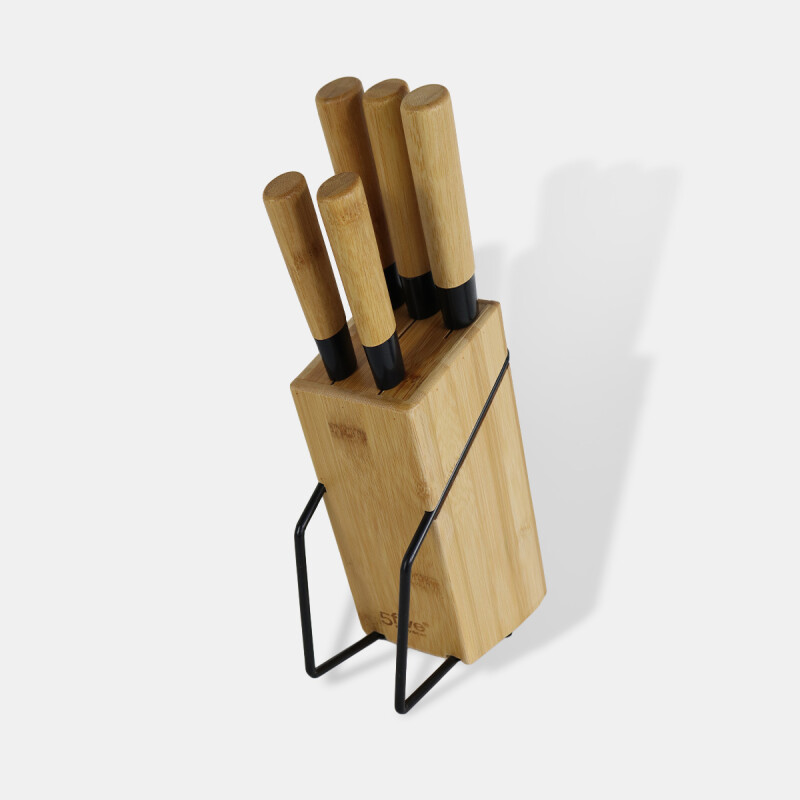 SOPORTE ORG C/CUCHILLOS 6PZAS Unica