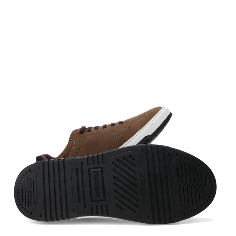 Zapato de Hombre Freeway Soul Marrón (Nobuk)