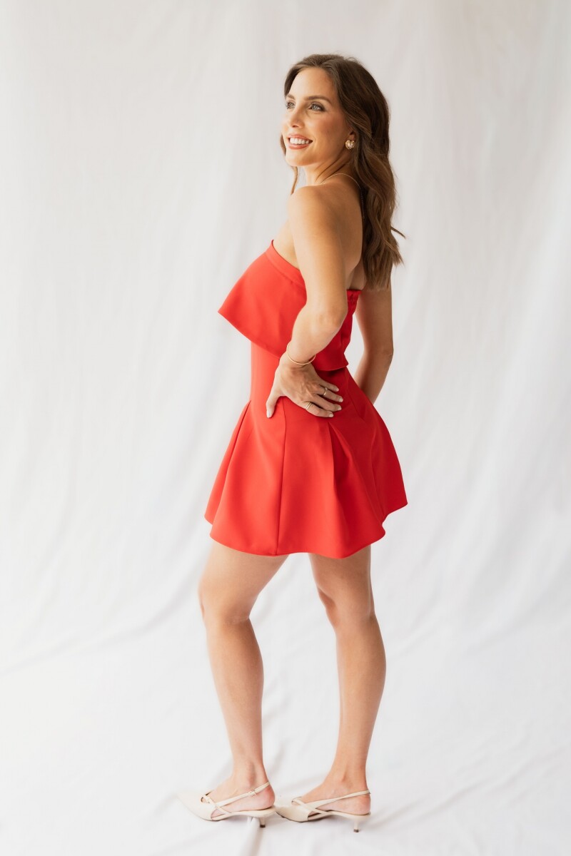 VESTIDO JULIA MINI ROUGE VESTIDO JULIA MINI ROUGE