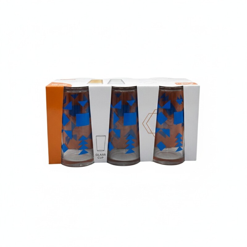 JUEGO DE VASOS DE VIDRIO SET x6 jx • 260ml JUEGO DE VASOS DE VIDRIO SET x6 jx • 260ml