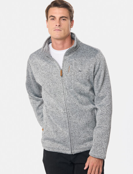 CAMPERA FELPA ESPECIAL Gris