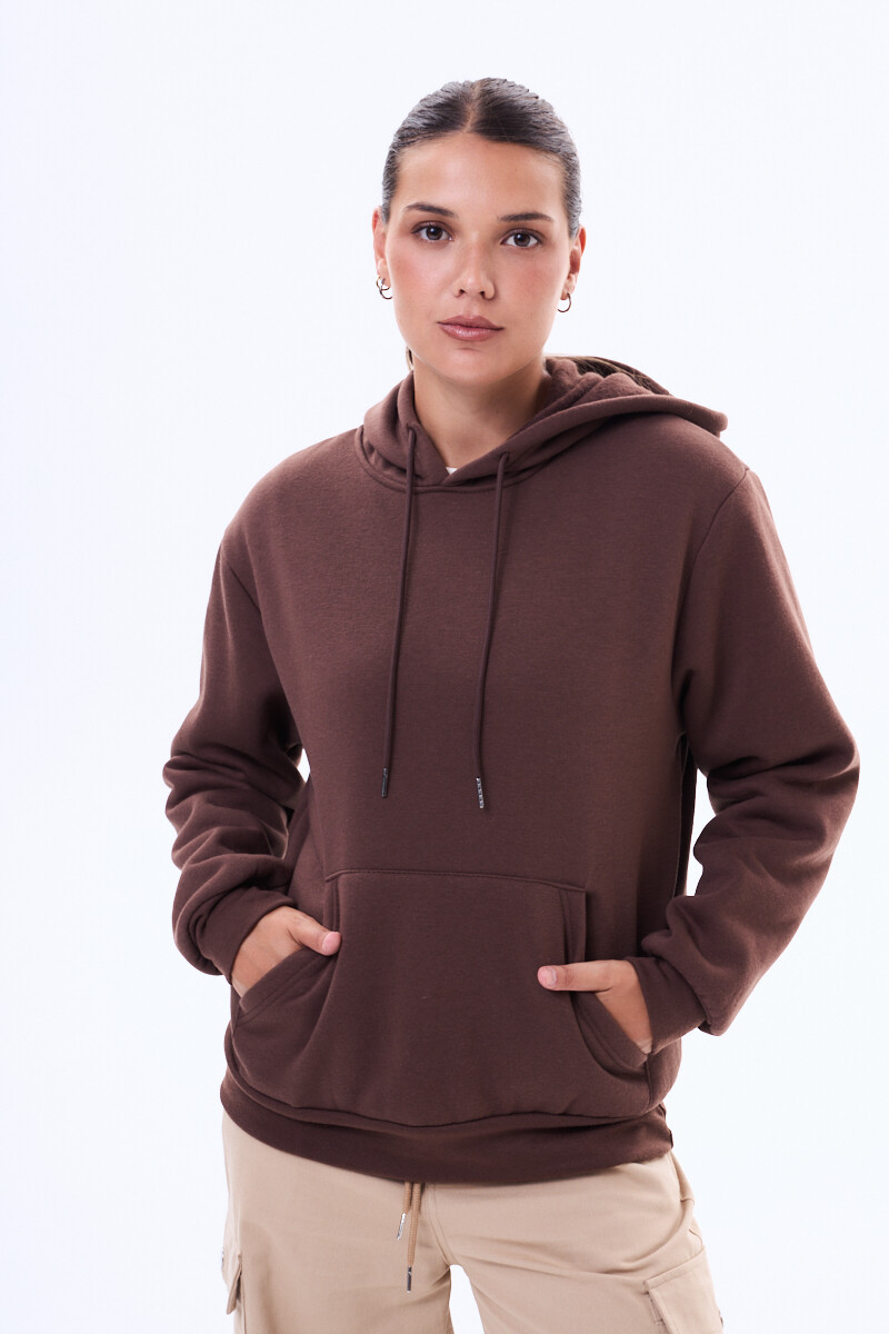 Buzo felpa Tumbes - Marrón 