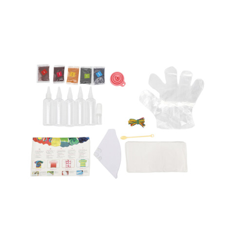 Kit artistico para hacer remeras tie dye Kit Artistico Para Hacer Remeras Tie Dye