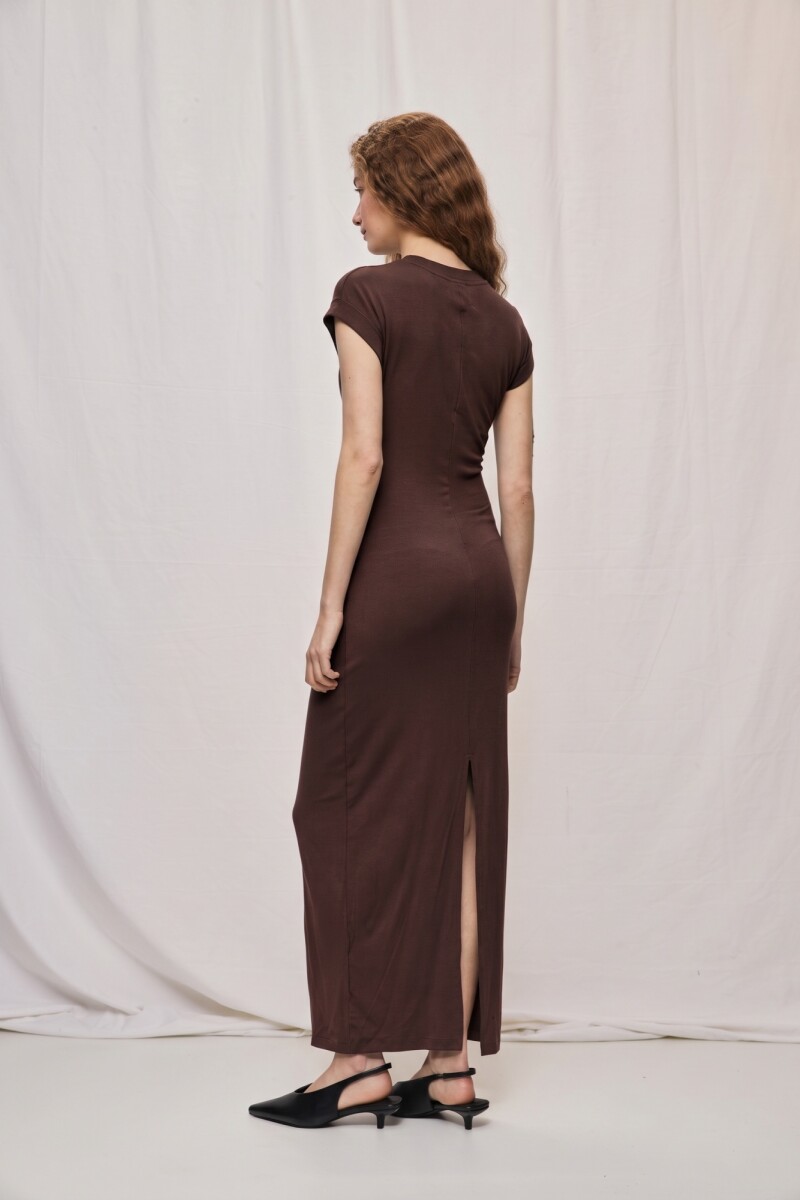 VESTIDO FERNAN Chocolate