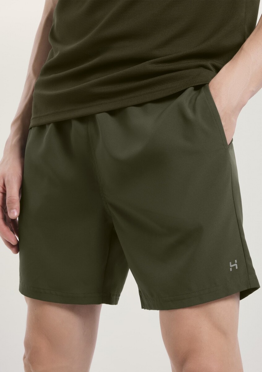 BERMUDA CON BOLSILLO - VERDE 