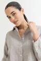 Camisa lisa rustica GRIS