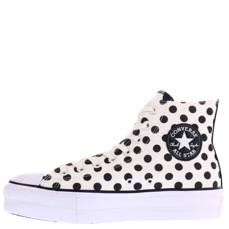 Championes Unisex Converse - All Star CTAS Lift Hi Blanco - Negro