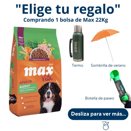 MAX PERRO ADULTO BUFFET 22 KG Max Perro Adulto Buffet 22 Kg