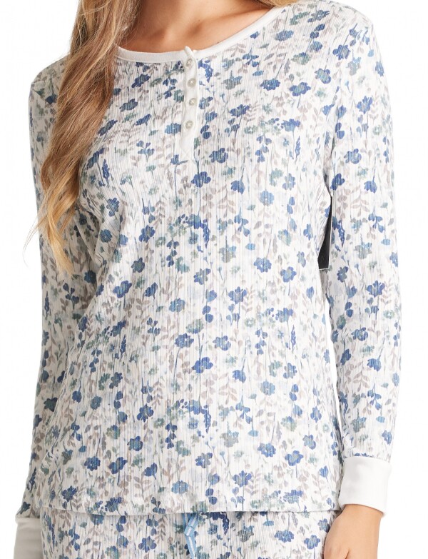 Pijama Con Pantalon BLANCO/MULTI