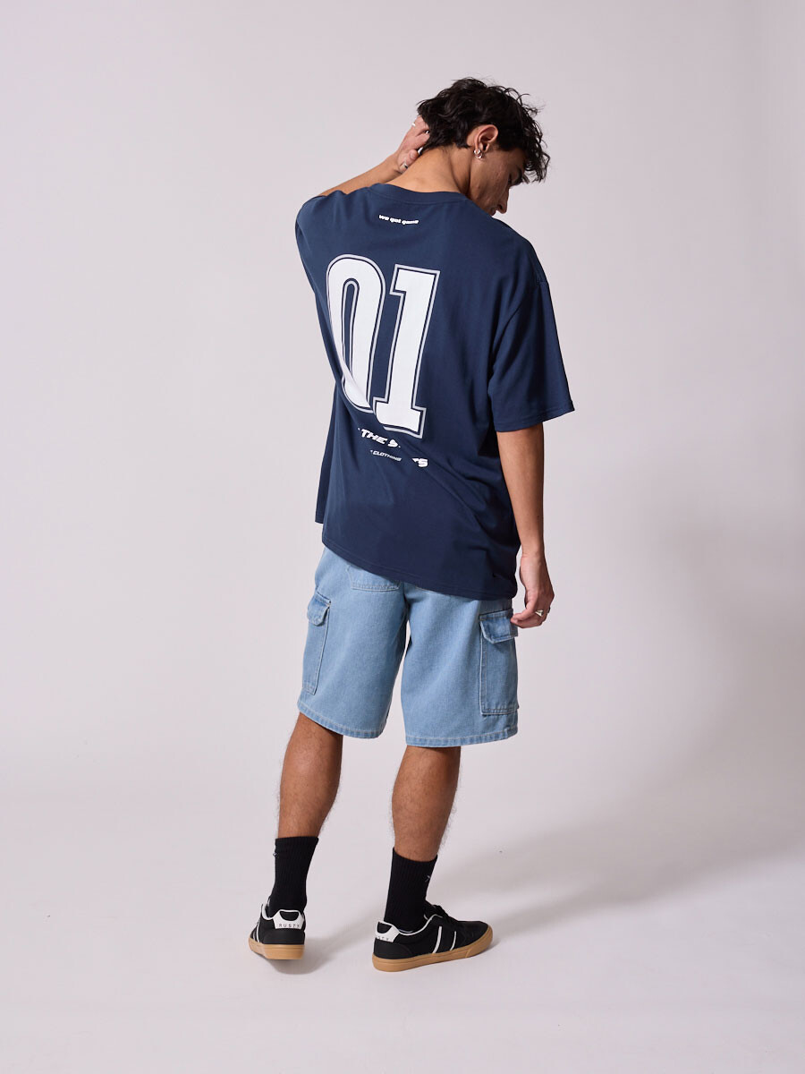 T-SHIRT METIL DIXIE Navy