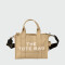 Marc Jacobs- Bolso de lona, The Small Tote Beige