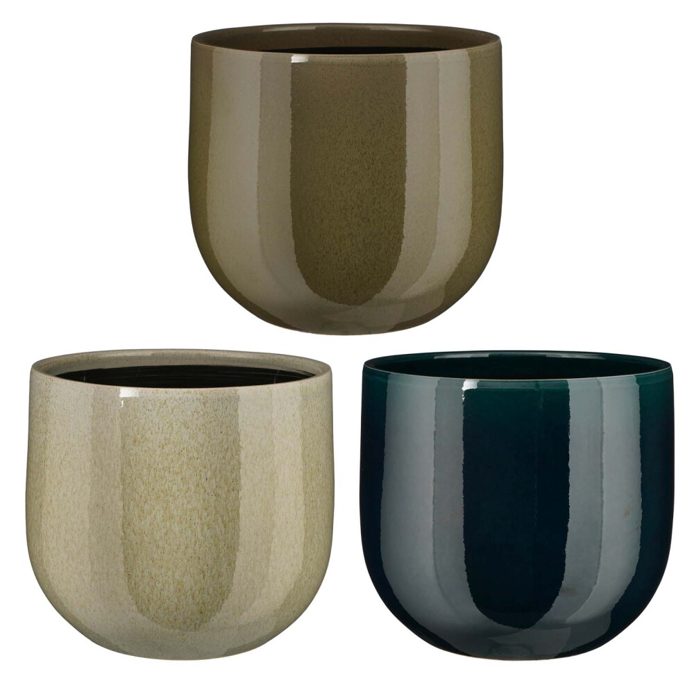 MACETA CERAMICA MULTICOLOR PABLO 1 UN