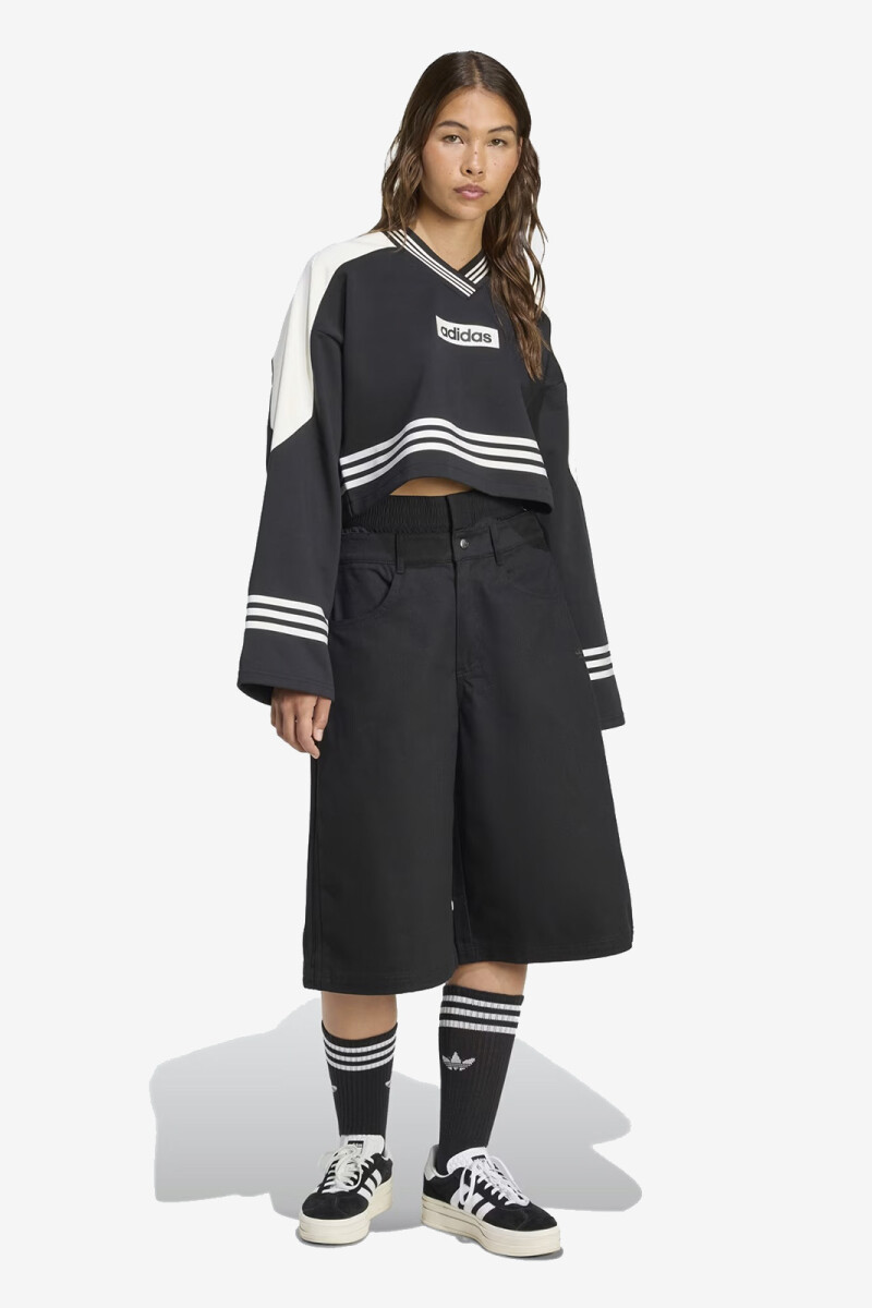 CREW SWEATSHIRT Negro