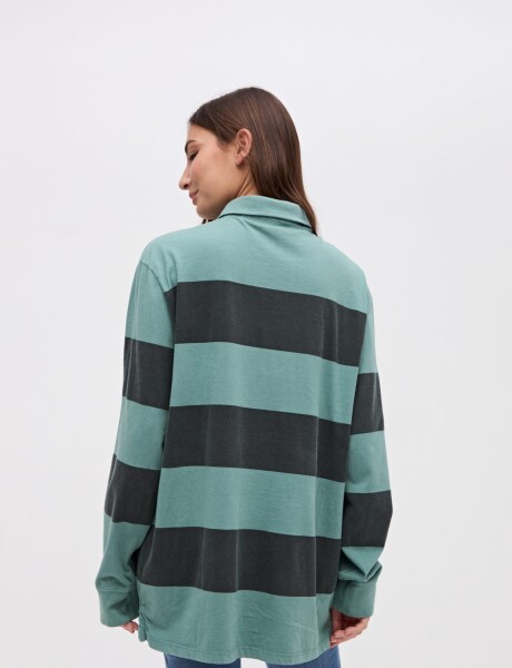 Remera polo New chicago Verde