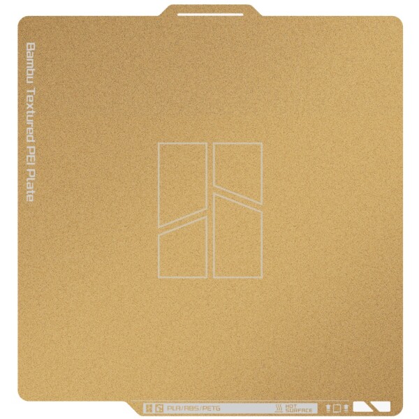 Cama Pei Cin Textura Para Bambu X1 P1 A1 CAMA PEI DORADA BAMBU X1/P1/A1