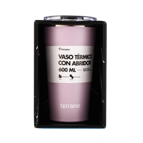 Vaso Térmico Terrano con Tapa 600ML LILA