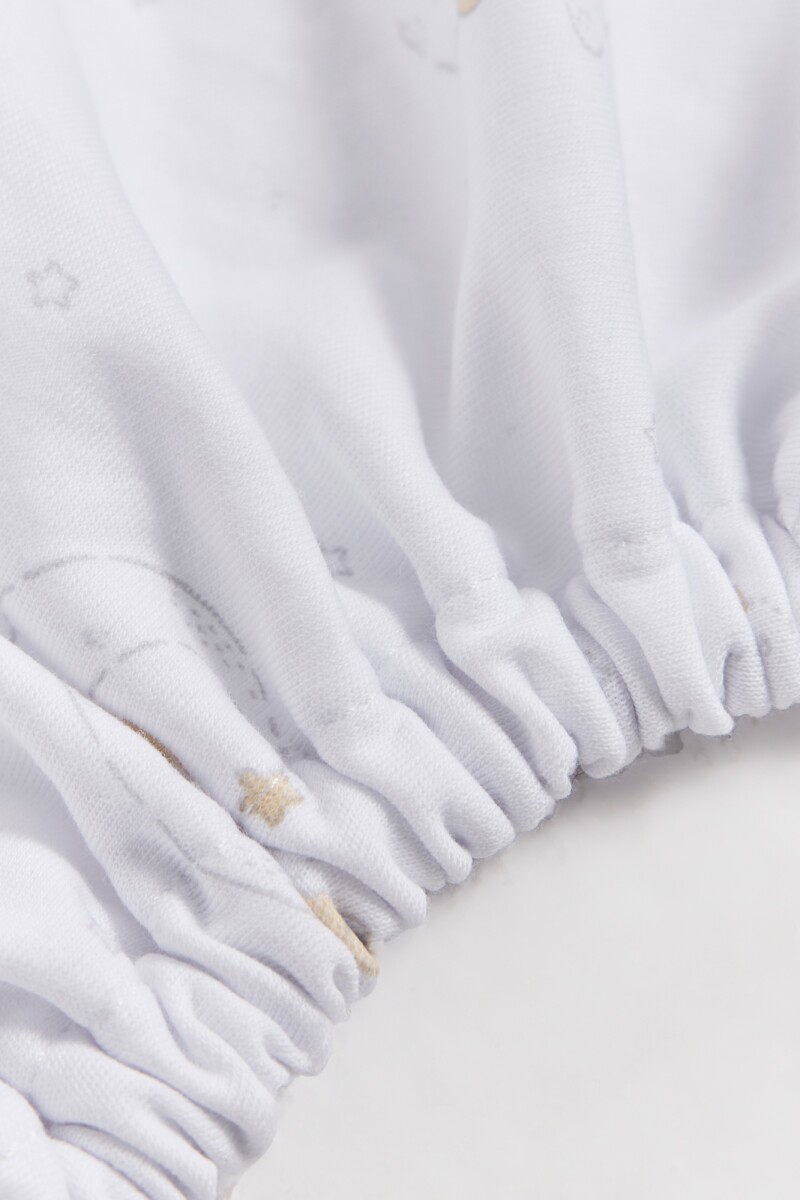 SABANA AJUSTABLE PAQUITO Blanco