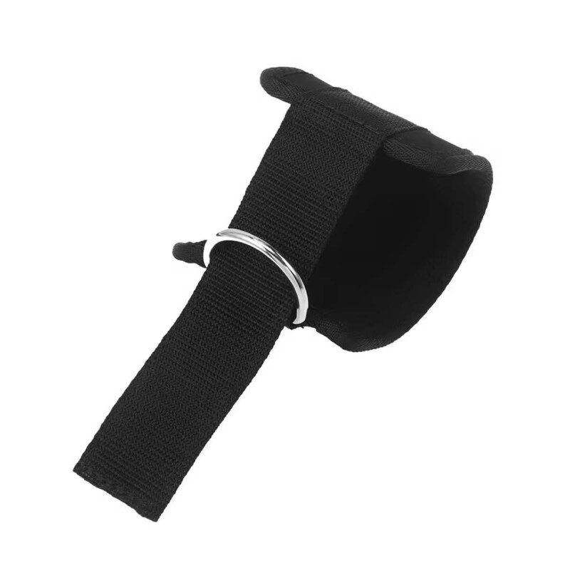 Par de Tobilleras para máquinas de Polea Active Max Negro