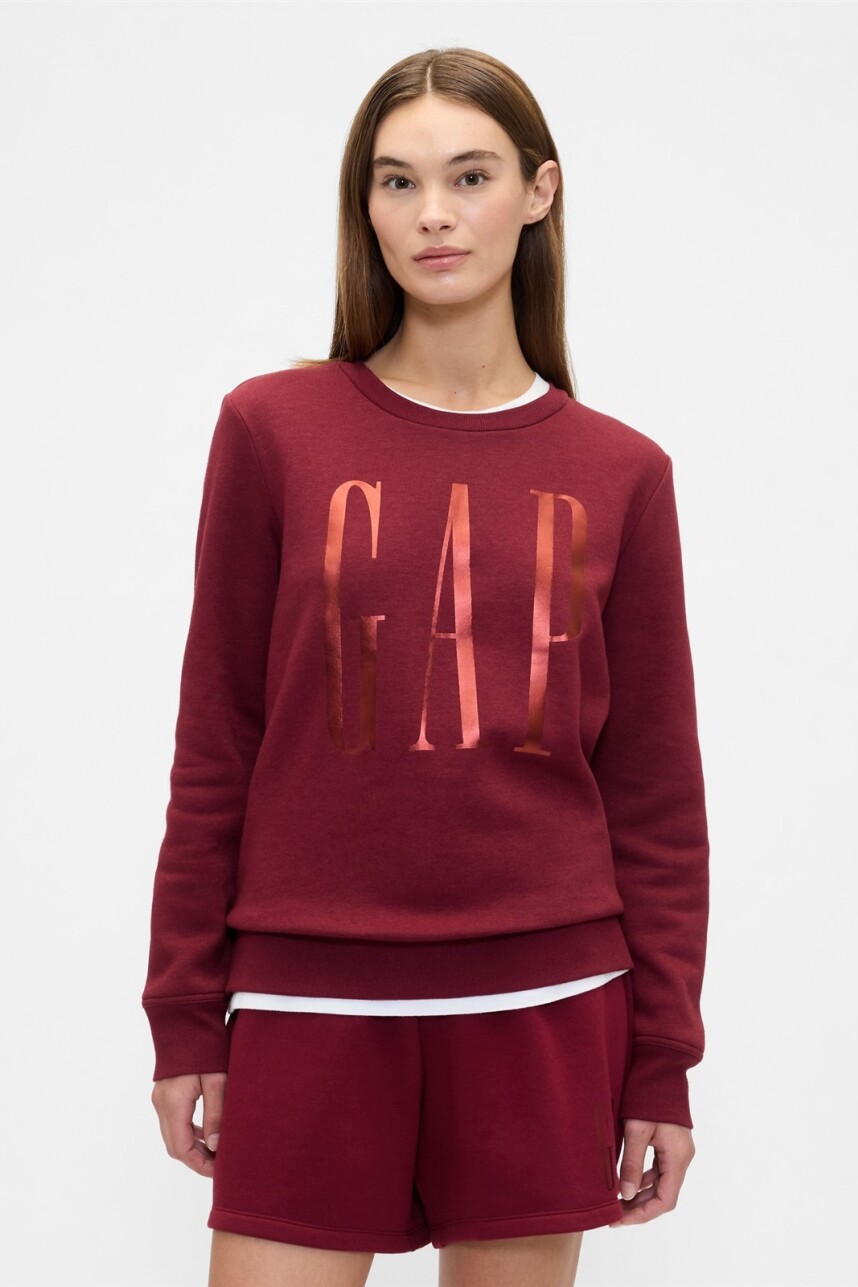 Buzo Deportivo Logo Mujer Red Delicious