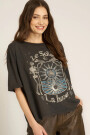 POLERA SKELETON MYSTICAL Negro