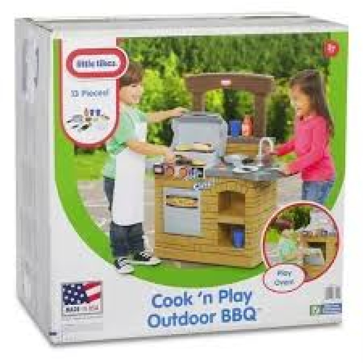 Cocina Parrilla Llittle Tikes Cocinita De Juguete Asador 