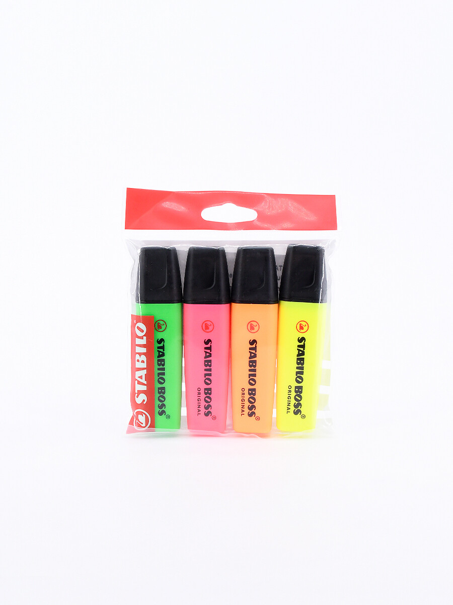 MARCADOR STABILO x4 - 4 O + 