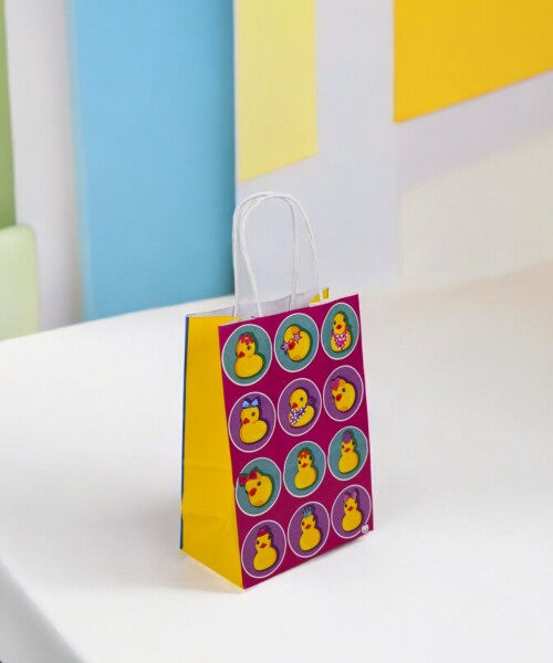 Bolsa 14x08x20 cm Patitos pop