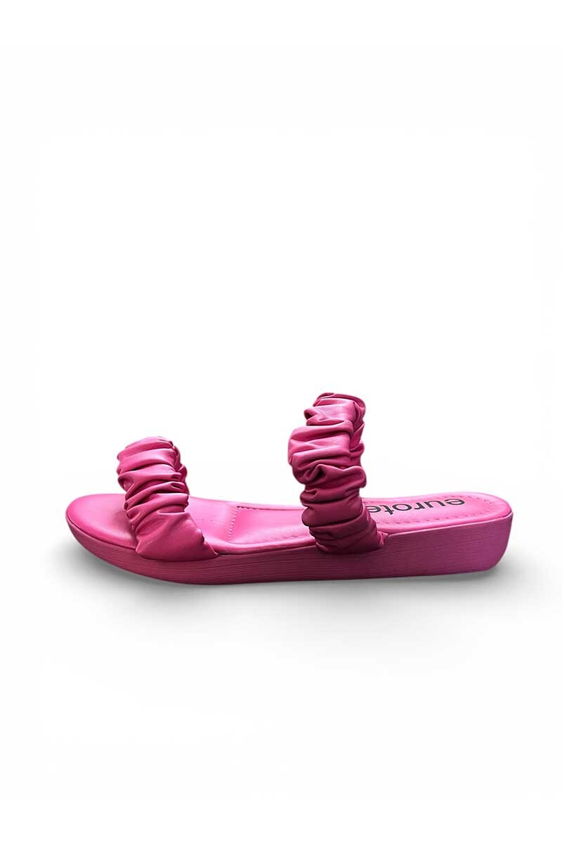 SANDALIA EUROTEENS 2 TIRAS Fuxia