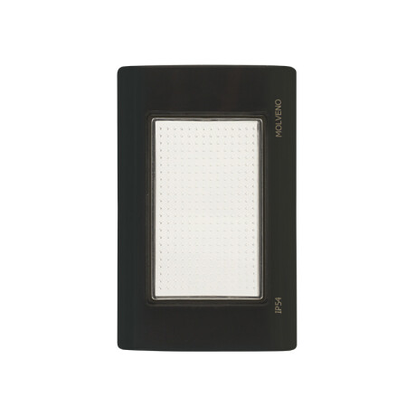 PLAQUETA DE EMBUTIR CON MEMBRANA IP54 Plaqueta de Embutir con Membrana IP54 Atenea Grafito