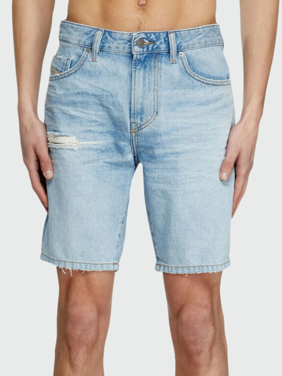 DIESEL - Short D-Fin Blanco