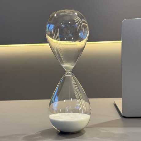 Reloj De Arena De Vidrio 30 Minutos 20cm x 8cm Reloj De Arena De Vidrio 30 Minutos 20cm x 8cm