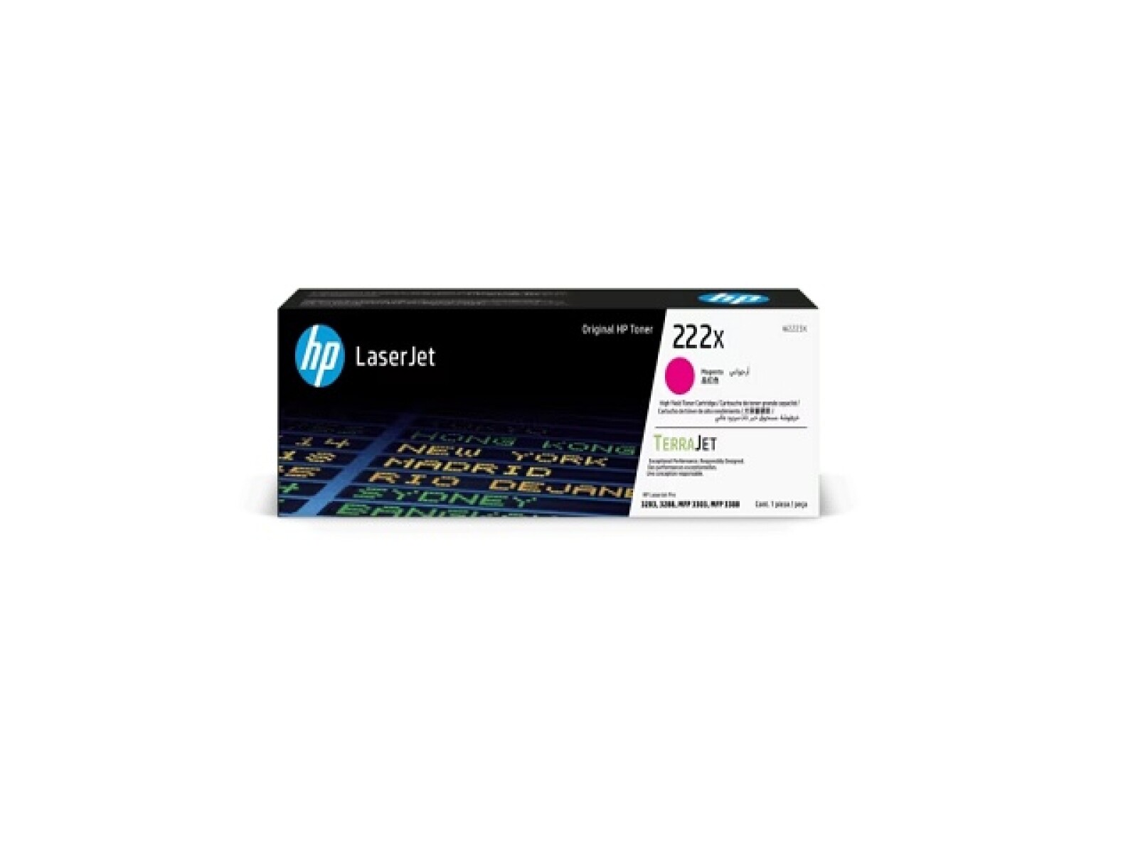 HP - 222X - Toner cartridge - Magenta - ORIGINAL LASERJET TONER 