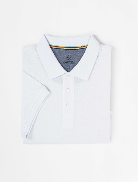 Remera m/c lisa blanco