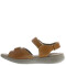 Sandalias de Mujer Freeway Casual c/Velcro Marrón Fósil - Marrón Whisky
