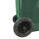 Tarro de residuos con ruedas 120 lts VERDE