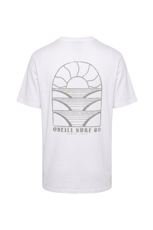 Remera O'Neill Overzized Boxy Horizon Blanco