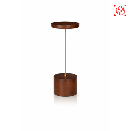 MESA ARRIME SMALL MADERA-Y-METAL MARRON FLORENCIA