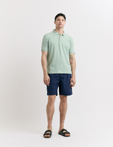 450402 SHORT HARRINGTON LABEL Azul Oscuro