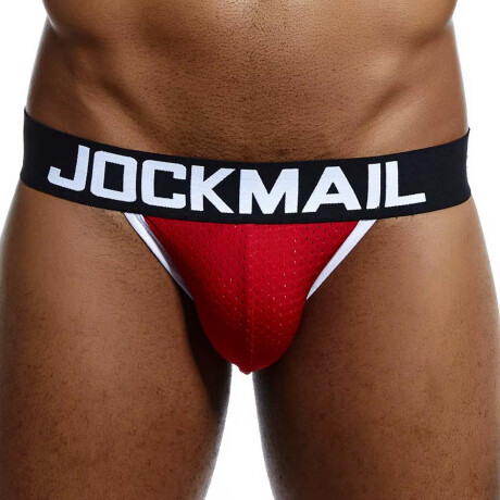 Suspensor Masculino Jockmail Rojo