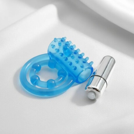 Anillo Peneano Doble Con Vibración Colores Variados