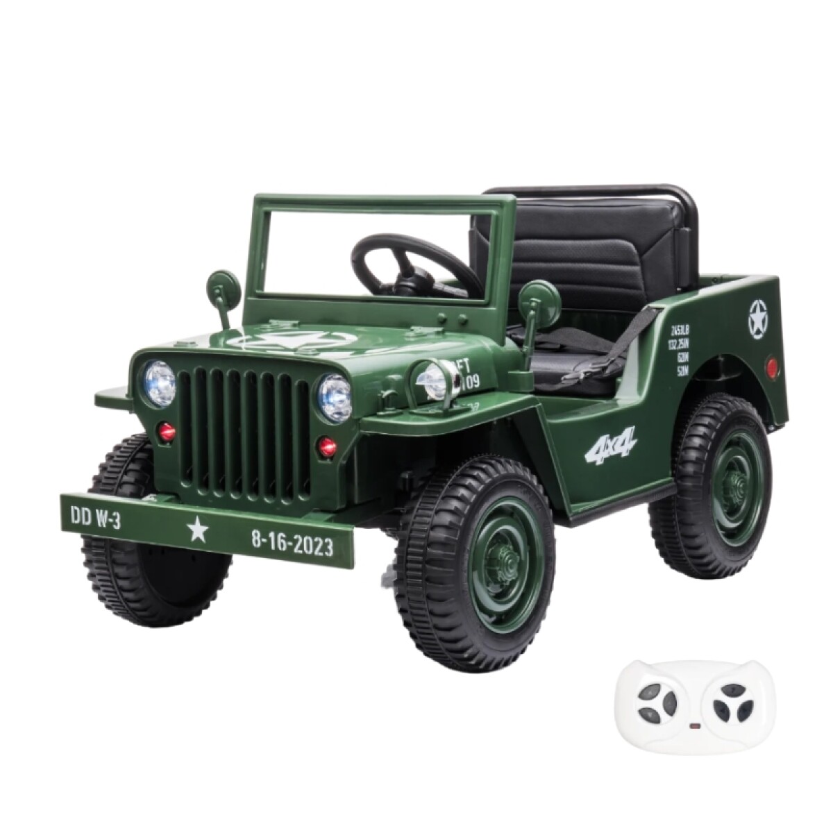Auto Betería Jeep Verde 