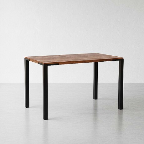 WILLOW MADERA-Y-METAL MARRON ESCRITORIO