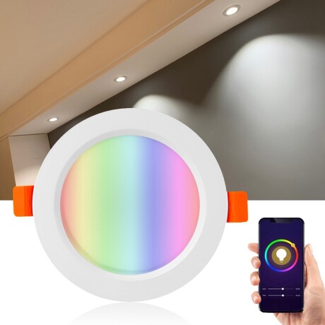 Luz Spot de Embutir 3.5 Smart Wifi Rgb+cw SM-TD01 001