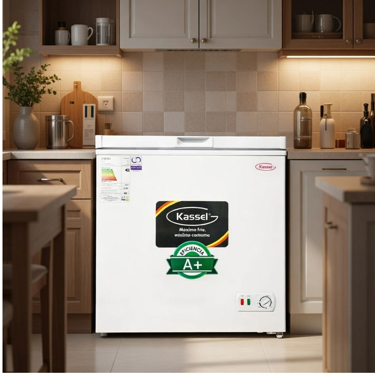 FREEZER KASSEL KS-FZ150H 150L CLASE A 