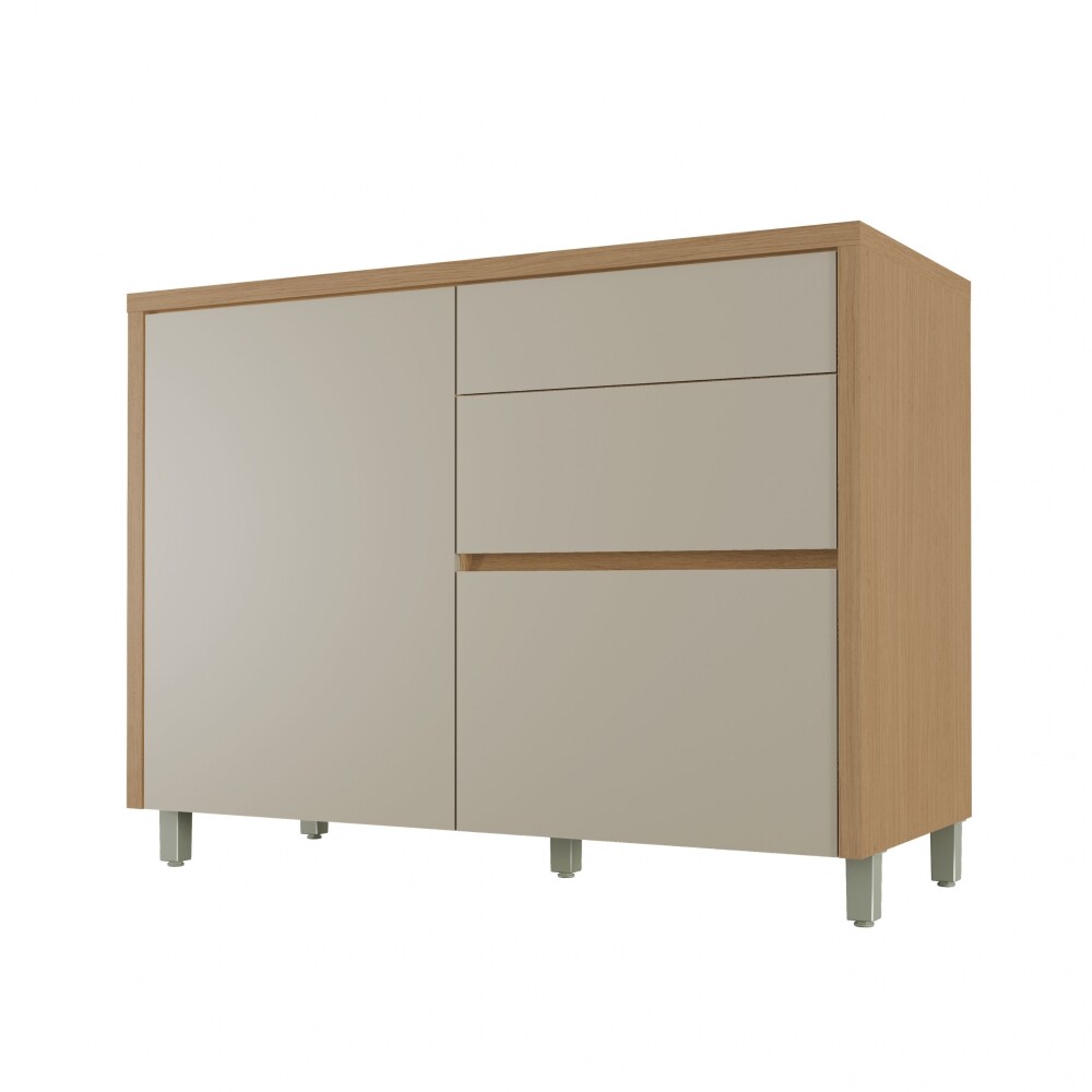Bajo Mesada 2 Puertas 2C Condessa Marron/Gris Bajo Mesada 2 Puertas 2C Condessa Marron/Gris